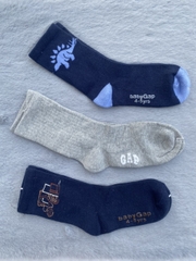 Tất cổ ngắn bé gái, bé trai xuất dư baby Gap 4-5 tuổi, set 3