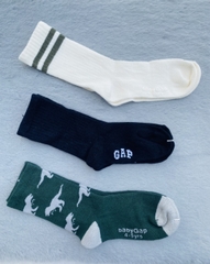 Tất cổ dài bé trai xuất dư baby Gap 2-3 tuổi, set 3
