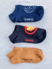 Tất cổ ngắn bé gái, bé trai xuất dư baby Gap 2-3 tuổi, set 3