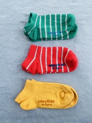 Tất cổ ngắn bé gái xuất dư baby Gap 1-2 tuổi, set 3