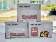 Bộ hộp cơm thủy tinh Lock&Lock LLG991CLPIK