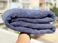Chăn khăn bông xuất Nhật dư, xanh mint 15*18cm