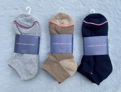 Tất Tommy cotton mềm, lót bông Set 3