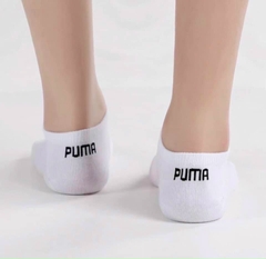 Tất Puma trắng cổ ngắn, SET 10