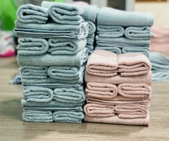 set 2 khăn mặt Songwol non twist yan (30x30cm) - xuất dư
