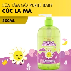 (chính hãng) SỮA TẮM GỘI PURITÉ BABY 500ML