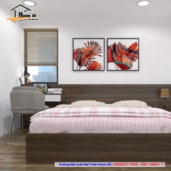 Mẫu Bàn Học Cho Bé Đẹp Rẻ Home 3D
