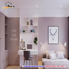 Mẫu Bàn Học Cho Bé Đẹp Rẻ Home 3D