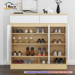 Mẫu Tủ Giày Dép Gỗ Đẹp Rẻ Home 3D