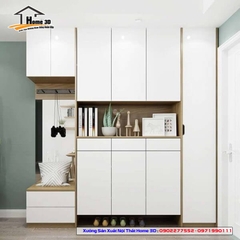 Mẫu Tủ Giày Dép Gỗ Đẹp Rẻ Home 3D