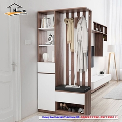 Mẫu Tủ Giày Dép Gỗ Đẹp Rẻ Home 3D