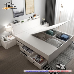 Mẫu Giường Ngủ Đẹp Hiện Đại Home 3D