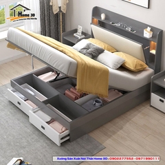 Mẫu Giường Ngủ Đẹp Hiện Đại Home 3D