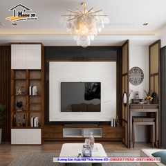 Mẫu Kệ Đê Tivi Phòng Khách Home 3D