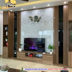 Mẫu Kệ Đê Tivi Phòng Khách Home 3D