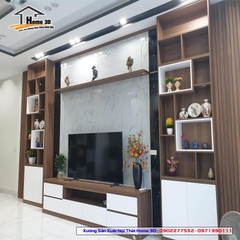 Mẫu Kệ Đê Tivi Phòng Khách Home 3D