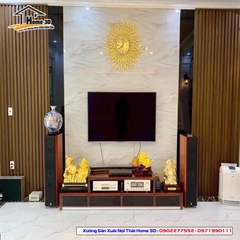 Mẫu Kệ Đê Tivi Phòng Khách Home 3D