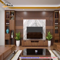 Mẫu Kệ Đê Tivi Phòng Khách Home 3D