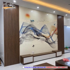 Mẫu Kệ Đê Tivi Phòng Khách Home 3D