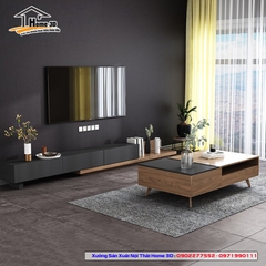 Mẫu Kệ Đê Tivi Phòng Khách Home 3D