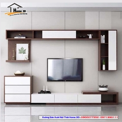 Mẫu Kệ Đê Tivi Phòng Khách Home 3D