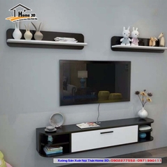 Mẫu Kệ Đê Tivi Phòng Khách Home 3D