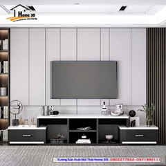 Mẫu Kệ Đê Tivi Phòng Khách Home 3D