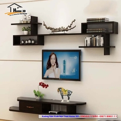 Mẫu Kệ Đê Tivi Phòng Khách Home 3D