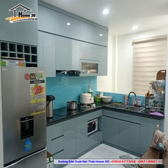 Tủ bếp Acrylic chịu nước