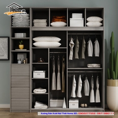 Mẫu Tủ Quần Áo Đẹp Rẻ Home 3D