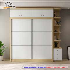 Mẫu Tủ Quần Áo Đẹp Rẻ Home 3D