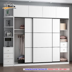 Mẫu Tủ Quần Áo Đẹp Rẻ Home 3D