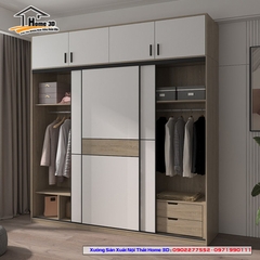 Mẫu Tủ Quần Áo Đẹp Rẻ Home 3D