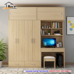 Mẫu Tủ Quần Áo Đẹp Rẻ Home 3D