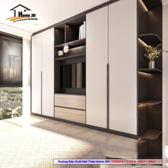 Mẫu Tủ Quần Áo Đẹp Rẻ Home 3D