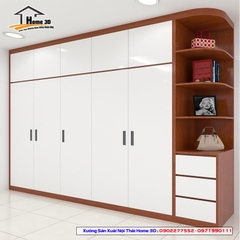 Mẫu Tủ Quần Áo Đẹp Rẻ Home 3D