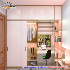 Mẫu Tủ Quần Áo Đẹp Rẻ Home 3D