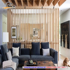 Vách Ngăn Phòng Khách Và Bếp Mẫu H3D08