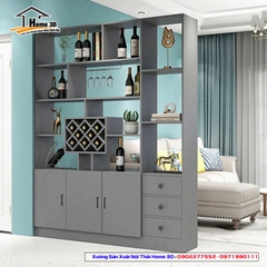 Vách Ngăn Phòng Khách Và Bếp ( Nội Thất Home 3D )