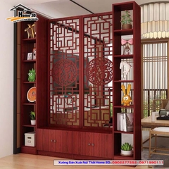 Vách Ngăn Phòng Khách Và Bếp ( Nội Thất Home 3D )