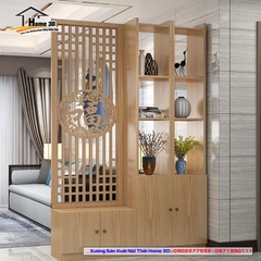 Vách Ngăn Phòng Khách Và Bếp ( Nội Thất Home 3D )