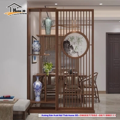 Vách Ngăn Phòng Khách Và Bếp ( Nội Thất Home 3D )
