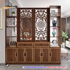 Vách Ngăn Phòng Khách Và Bếp ( Nội Thất Home 3D )