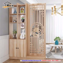Vách Ngăn Phòng Khách Và Bếp ( Nội Thất Home 3D )