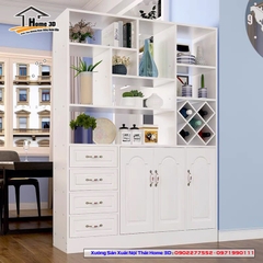 Vách Ngăn Phòng Khách Và Bếp ( Nội Thất Home 3D )