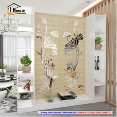 Vách Ngăn Phòng Khách Và Bếp ( Nội Thất Home 3D )