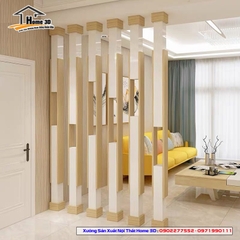 Vách Ngăn Phòng Khách Và Bếp ( Nội Thất Home 3D )