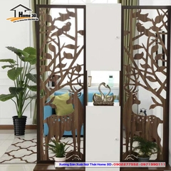 Vách Ngăn Phòng Khách Và Bếp ( Xưởng Nội Thất Home 3D )