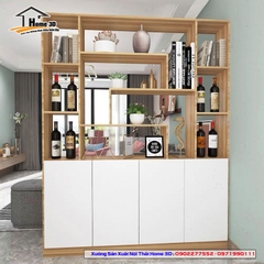 Vách Ngăn Phòng Khách Và Bếp ( Xưởng Nội Thất Home 3D )