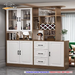 Vách Ngăn Phòng Khách Và Bếp ( Xưởng Nội Thất Home 3D )